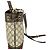 Borsa secchiello piccola Gucci GG Supreme Ophidia Web marrone - vista 4