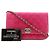 Portafoglio con catena Chanel Boy Rosa - vista 9
