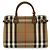 Borsa a mano Burberry Banner House Check Marrone