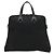 Borsa Tote Hermès Nera in Tela Nero