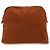 Pochette Hermès Bolide Marrone in Tela