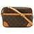 Bolso de hombro Louis Vuitton Trocadero 27 Castaño