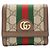 Portafoglio compatto Gucci Ophidia GG Multicolore
