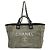 Chanel Deauville Tote Grau
