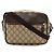 Borsa a tracolla Gucci GG Supreme Marrone Beige