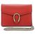 Borsa a tracolla in pelle Gucci Dionysus Chain Wallet Rosso