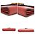Borsa a tracolla in pelle Gucci Dionysus Chain Wallet Rosso - vista 4
