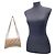 Hourglass Borsa a tracolla Crush in pelle Balenciaga Marrone Beige - vista 2