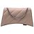 Hourglass Borsa a tracolla Crush in pelle Balenciaga Marrone Beige - vista 3