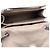 Hourglass Borsa a tracolla Crush in pelle Balenciaga Marrone Beige - vista 5