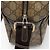 Borsa Messenger Gucci GG Supreme con zip frontale Marrone Beige - vista 10