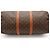 Borsa da viaggio Louis Vuitton Keepall Marrone - vista 8