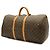 Borsa da viaggio Louis Vuitton Keepall Marrone - vista 2
