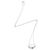 Collana Tiffany & Co. Elsa Peretti Bean 20mm in argento sterling Metallico