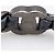 Gabrielle Bracciale rigido Chanel in pelle con catena e chiusura CC Grigio - vista 3