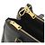 Borsa Prada Galleria Triangle Logo Nero - vista 5