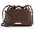 Borsa a tracolla Burberry House Check Leather Little Crush Marrone Beige