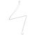 Collana Open Teardrop Elsa Peretti in argento sterling Tiffany & Co. Metallico