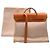 Louis Vuitton Vintage Cloth Handtasche Herbag Braun Beige - Ansicht 3