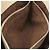 Borsa Tote Louis Vuitton Monogram Mahina Marrone Beige - vista 7