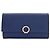 Bulgari Portafoglio lungo Bvlgari Logo Clip Blu