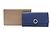 Bulgari Portafoglio lungo Bvlgari Logo Clip Blu - vista 9