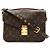 Borsa Louis Vuitton Pochette Metis MM Marrone