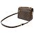 Borsa Louis Vuitton Pochette Metis MM Marrone - vista 2