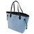 Louis Vuitton Neverfull MM Tote Tasche Blau - Ansicht 2