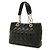 Autre Marque Dior Lady Dior Cannage Tote Nero - vista 2