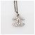 Gabrielle Collar Chanel Crystal CC Plata Metálico - vista 4