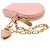 Louis Vuitton Monogram Vernis Heart Coin Case Rosa - vista 4