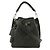Louis Vuitton Mulia Monogram Mahina 2WAY Tote Schwarz
