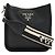 Bolsa de Ombro Prada Vittello Dyno Soft Preto