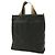 Saco Tote Fendi Logo Preto de Nylon - vista 2