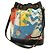 Borsa a tracolla Gucci in nylon nero - vista 2