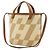 Hermès Hermes H Ambie Tote Bag Braun Beige - Ansicht 2