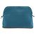 Pochette Hermès Bolide Blu in Tessuto