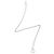 Collana Tiffany & Co. Elsa Peretti Open Heart 11mm in argento sterling Metallico