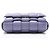 Bolsa Tiracolo Cassette em Couro Acolchoado Bottega Veneta Roxo - vista 4