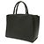 Borsa Louis Vuitton Lockme Nero - vista 2