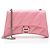 Borsa a catena Small Crush in pelle matelassé Balenciaga Rosa