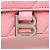 Borsa a catena Small Crush in pelle matelassé Balenciaga Rosa - vista 9