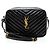 Autre Marque Borsa Lou Camera Monogram in pelle di vitello matelassé Saint Laurent Nero