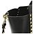 Valentino Garavani Borsa Tote Valentino Rockstud Nero - vista 4