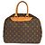 Louis Vuitton Deauville Monogram Canvas Standard Castaño - vista 2