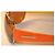 Prada SPR52G Sonnenbrille - Braun/Orange Gelb - Ansicht 4