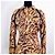 Versus Versace Vestido Estampado Leopardo Lana 1990s Castaño Estampado de leopardo - vista 2