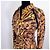 Versus Versace Vestido Estampado Leopardo Lana 1990s Castaño Estampado de leopardo - vista 3