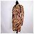 Versus Versace Vestido Estampado Leopardo Lana 1990s Castaño Estampado de leopardo - vista 4